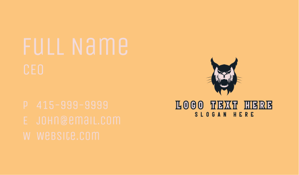Angry Linx Gaming  Business Card Design Image Preview