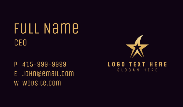 Star Agency Enterprise Business Card Design Image Preview