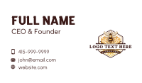 Organic Honey Bee Hive Business Card Image Preview