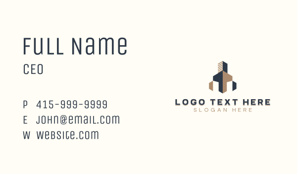 Building Real Estate Business Card Design Image Preview