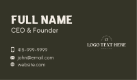 Elegant Wordmark Business Business Card Design