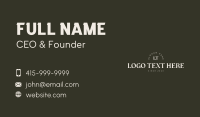 Elegant Wordmark Business Business Card Image Preview