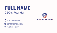 Tough Eagle Shield Business Card Image Preview