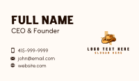 Texas Cowboy Hat Business Card Design