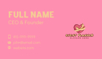 Hand Charity Heart Business Card Image Preview