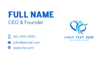 Human Gymnastics Athlete Business Card Image Preview