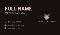 Feline Cat Animal Business Card Image Preview