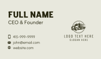 Truck Logistics Travel Business Card Image Preview