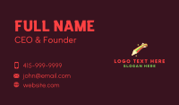 Shooting Star Pencil Business Card Design