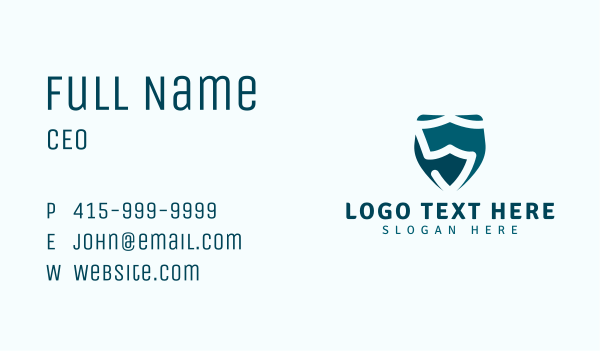Tech Shield Letter S Business Card Design Image Preview