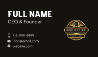 Deluxe Luxury Hotel Business Card Preview