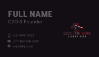 Gaming Samurai Ninja Business Card Preview