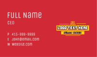 Robotics Gaming Text Business Card Image Preview