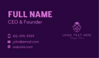 Floral Perfume Scent Business Card Image Preview