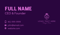 Floral Perfume Scent Business Card Image Preview