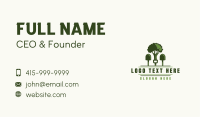 Shovel Tree Landscaping Business Card Design