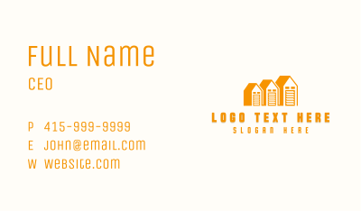 Stockroom Warehouse Facility Business Card Image Preview