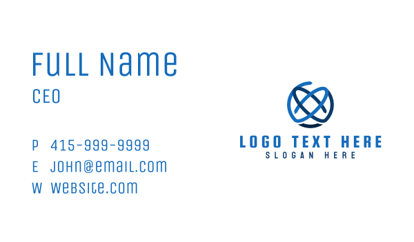 Global Cycle Business Business Card Design Image Preview