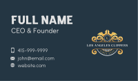  Premium Crown Crest Business Card Image Preview