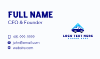 Mountain Pickup Truck Business Card Preview