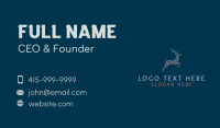 Deer Polkadots Craft Business Card Design