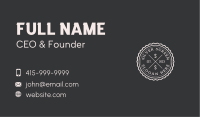 Business Circle Firm Business Card Image Preview