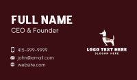 Pet Dog Shop Business Card Design