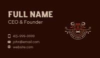 Bull Ranch Livestock Business Card Design