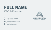 Construction House Roofing Business Card Image Preview