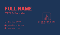 Red Bridge Landmark Business Card Preview