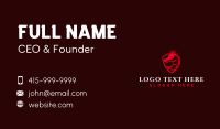 Dragon Beast Shield Business Card Image Preview