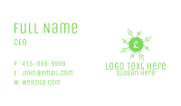 Rice Grain Lettermark Business Card Image Preview