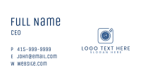 Minimalist Camera Lens Business Card Image Preview