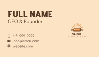 Baking Rolling Pin Business Card Image Preview