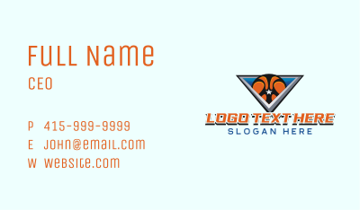  Basketball Sports League Business Card Image Preview
