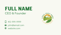 Outdoor Mountain Camp Business Card Preview