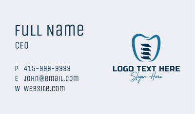 Molar Implant Clinic Business Card Image Preview