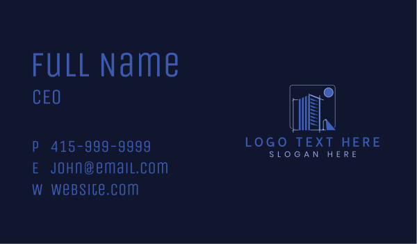 Building Architecture City Business Card Design Image Preview