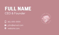 Fashion Beauty Lettermark Business Card Image Preview