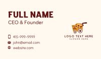 Pizza Food Cart  Business Card Preview