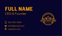 Realty Roof House Business Card Design