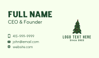 Decorative Pine Tree Business Card Image Preview