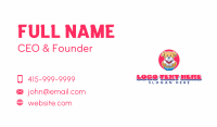 Dog Noodle Bowl Business Card Image Preview