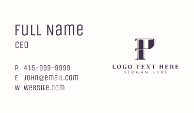 Law Firm Legal Publishing Business Card Image Preview