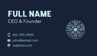 Fellowship Worship Cross  Business Card Preview