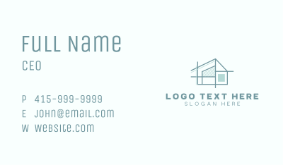 Property Construction Architect Business Card Image Preview