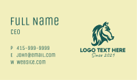 Equestrian Horse Head  Business Card Image Preview