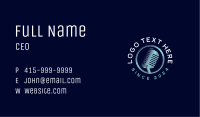 Podcast Audio Microphone Business Card Image Preview