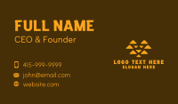 Abstract Triangle Lion Business Card Image Preview