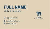 Quill Ink Writer Business Card Image Preview